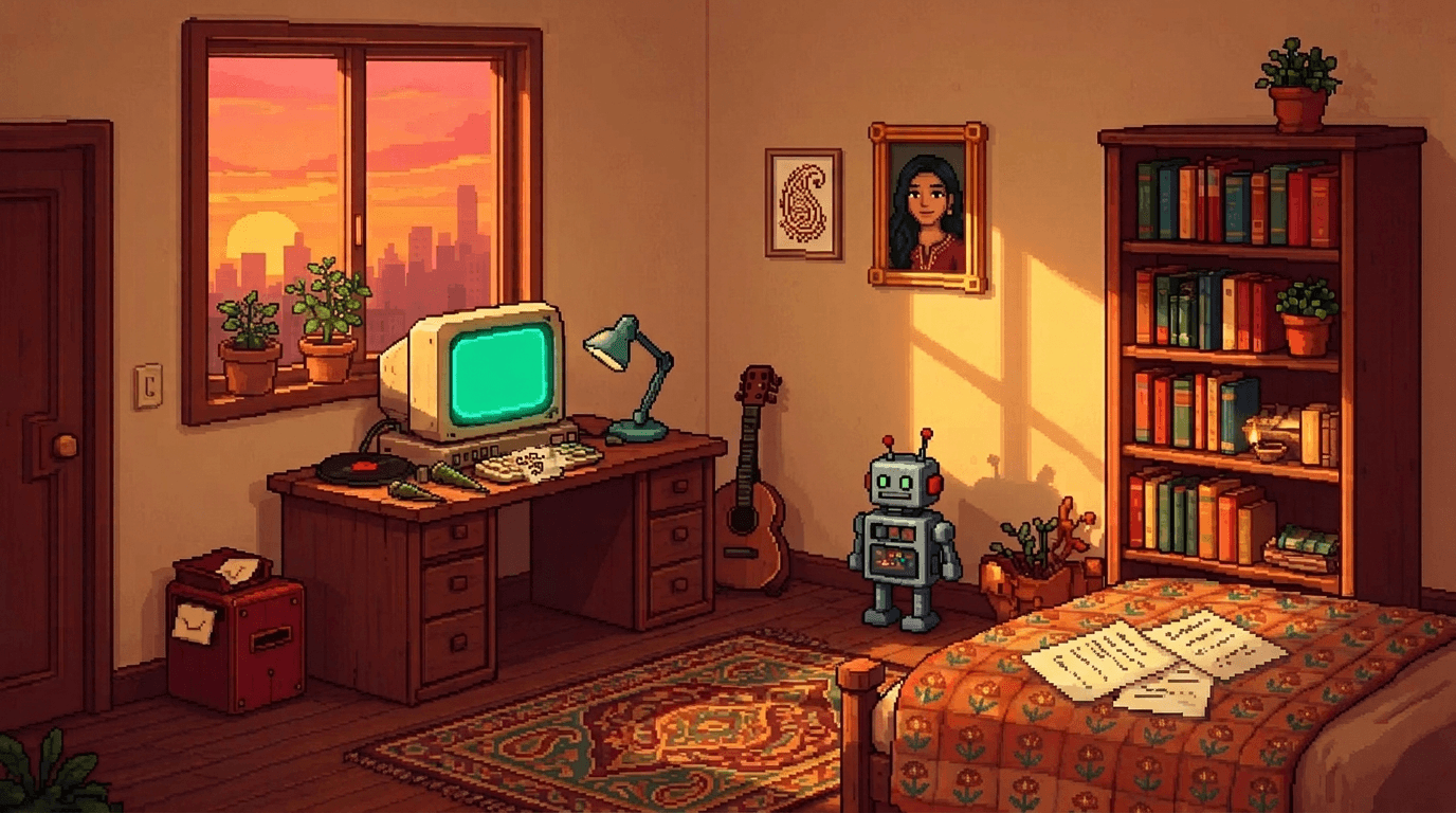 Nuha's room